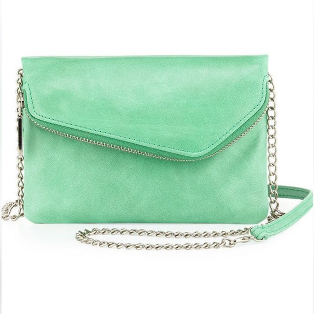 Hobo ‘Zara’ Seafoam Green Leather Convertible Crossbody Bag